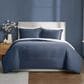 Pem America Essential Cotton 3-Piece Full/Queen Comforter Set in Blue, , large