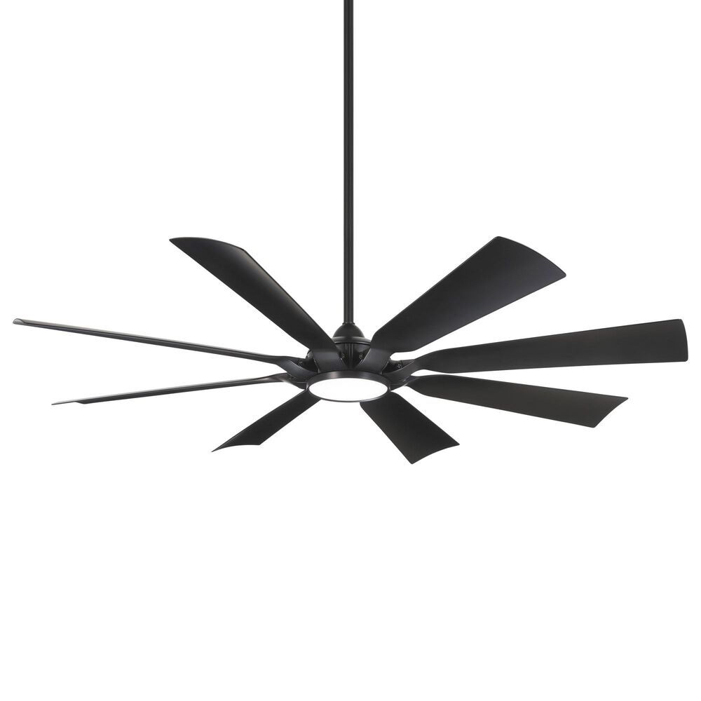 Minka-Aire Future 65" Indoor/Outdoor Ceiling Fan with LED Light in Coal, , large