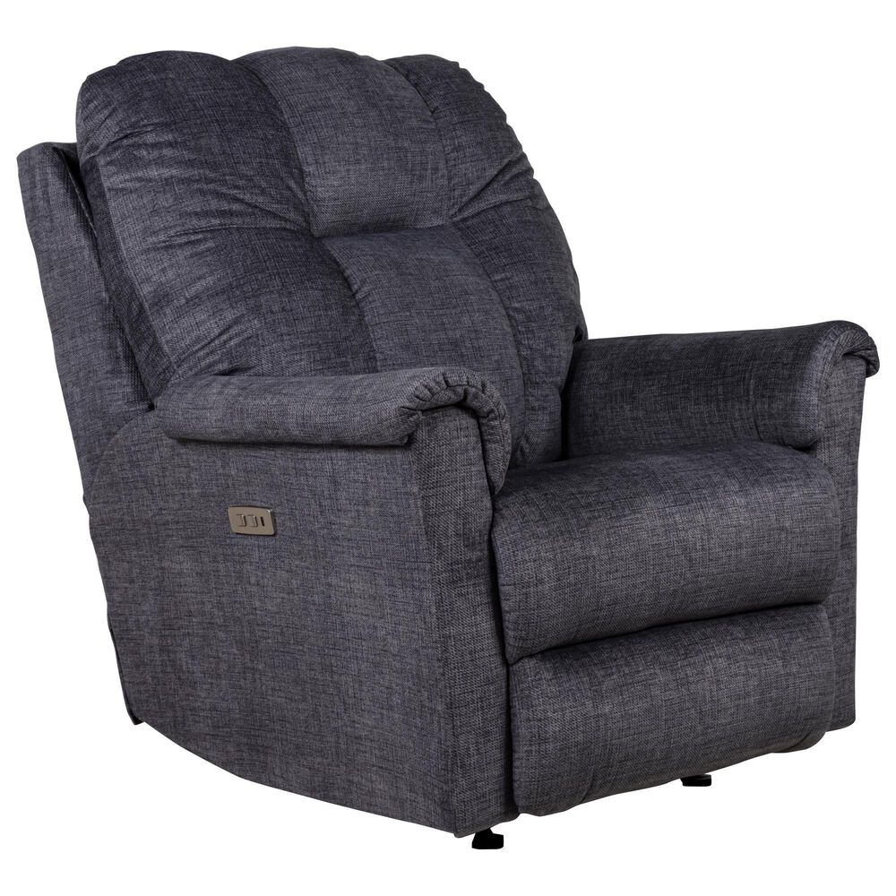 Southern Motion Baxter Power Rocker Recliner with Power Headrest in Charcoal, , large