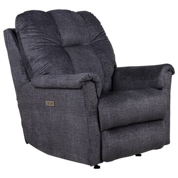 Southern Motion Baxter Power Rocker Recliner with Power Headrest in Charcoal, , large