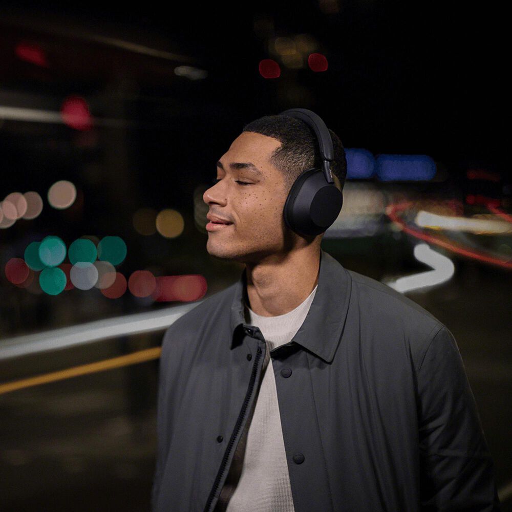 Sony Wireless Industry Leading Noise Canceling Headphones in Black, , large