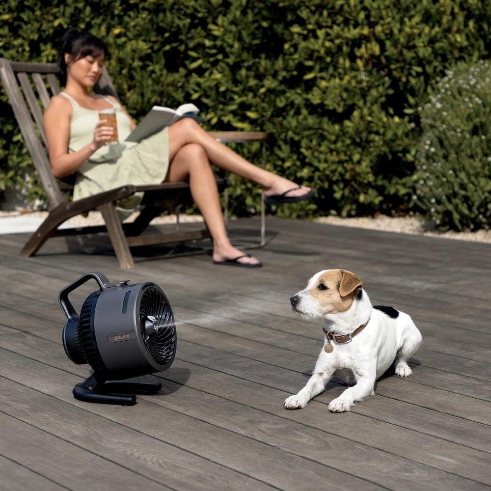Shark FlexBreeze HydroGo Misting Portable Fan in Charcoal, , large