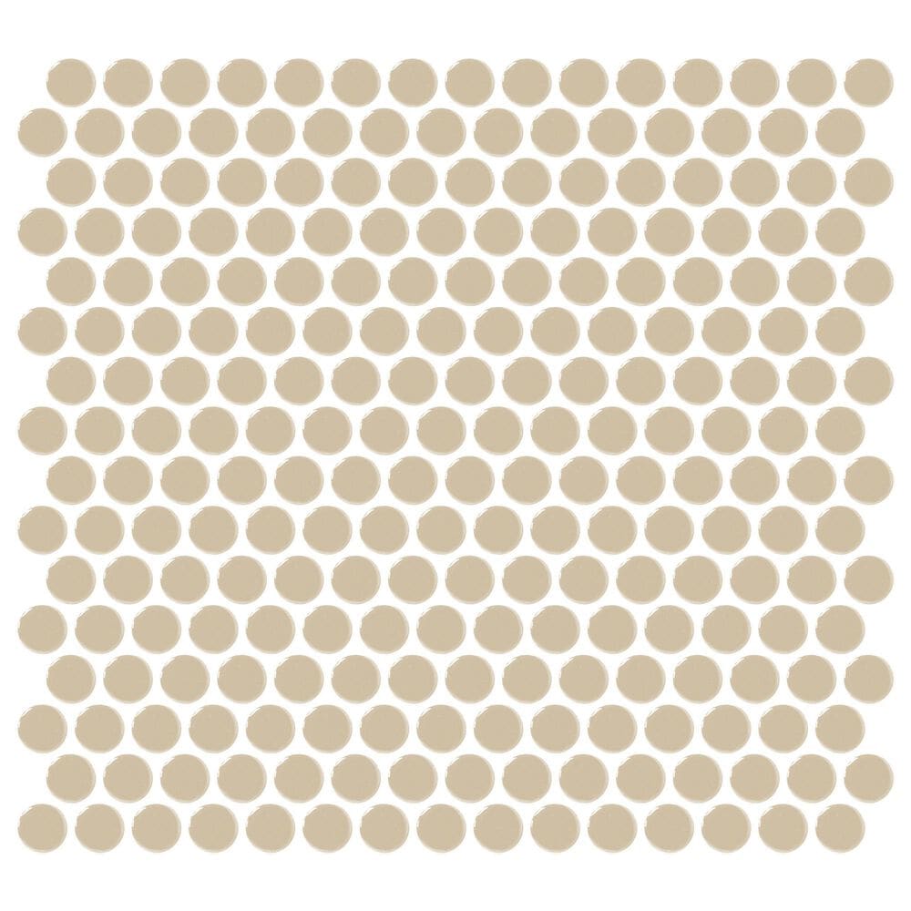 Dal-Tile Color Wheel Urban Putty 13" X 11" Ceramic Mosaic Sheet, , large