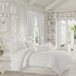 J. Queen New York Lillian 3-Piece Full/Queen Comforter Set in White, , large