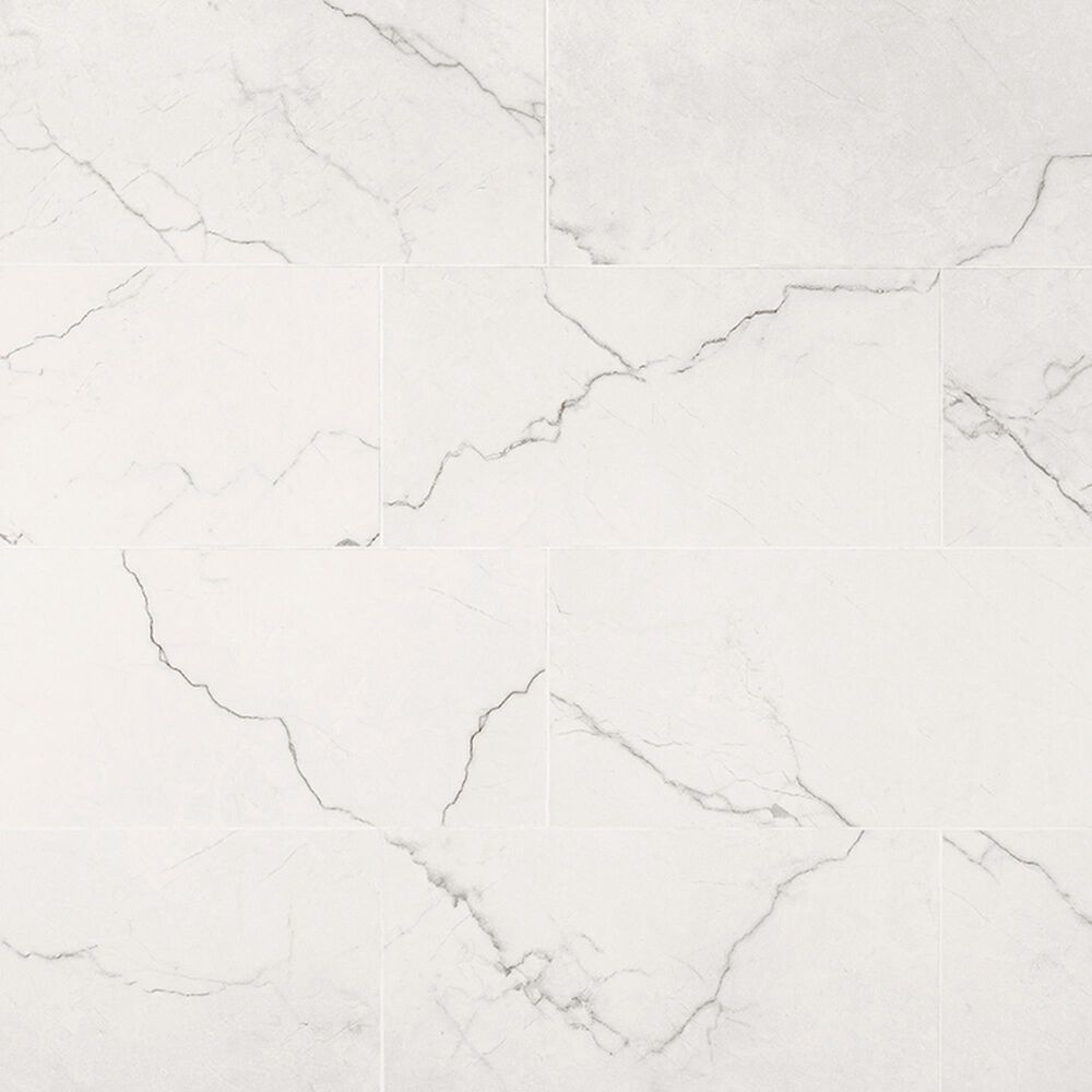 MS International Brighton Grey 12" x 24" Matte Porcelain Tile, , large