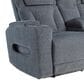 Ashley Forest Lake Power Reclining Loveseat in Steel, , large