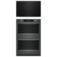 KitchenAid 2-Piece Kitchen Package with Juniper 30" Smart Double Wall Oven and Black 30" Induction Cooktop, , large