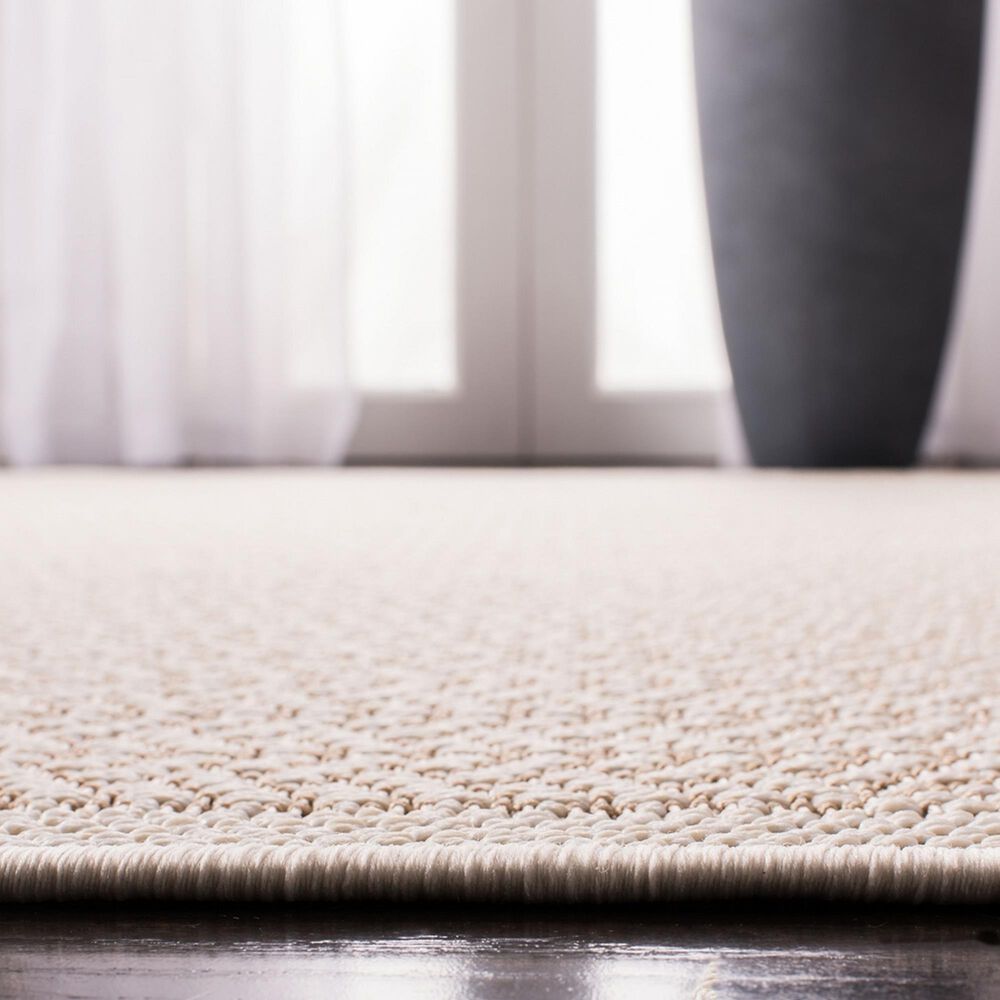 Safavieh Bermuda 2&#39; x 10&#39; Cream and Beige Indoor/Outdoor Performance Runner, , large