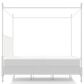 Furniture of America Elliot Full Canopy Bed in White, , large