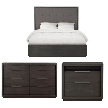 Urban Home Oxford 3-Piece King Bedroom Set in Basalt Grey, , large