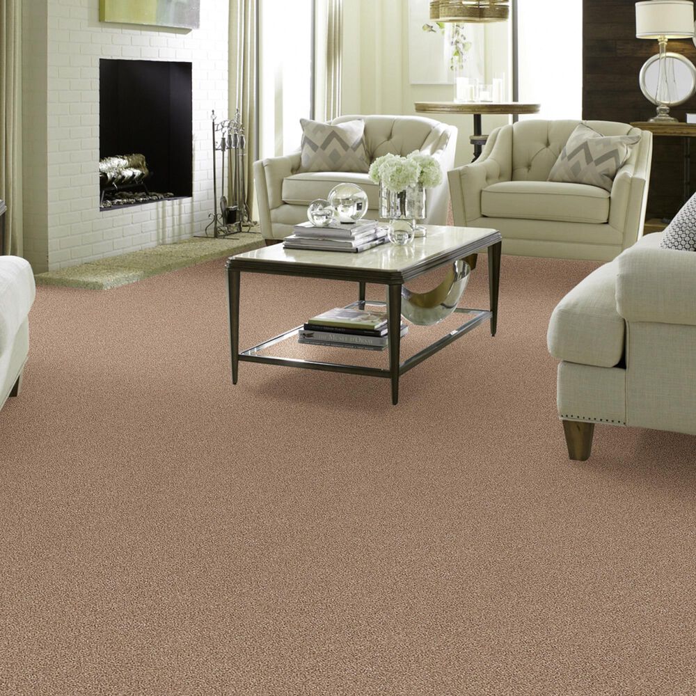 Shaw Foundations Take The Floor Tonal Blue Carpet in Sienna, , large
