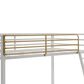 Furniture of America Haven Twin Loft Bed in Gray and Gold, , large