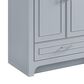 37B Lucerne 60" Double Bathroom Vanity in Soft Blue with Marble Top and Backsplash, , large