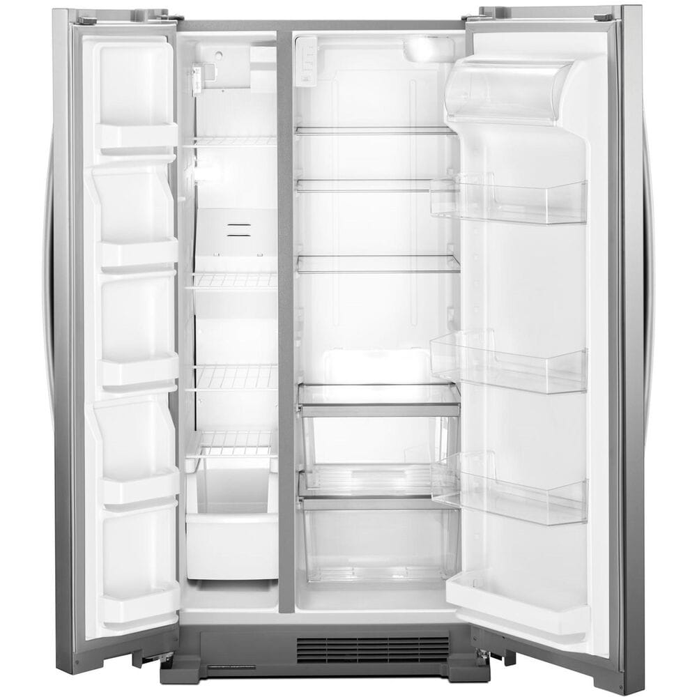 Whirlpool 22 Cu. Ft. Wide Side by Side Refrigerator in Stainless Steel, , large