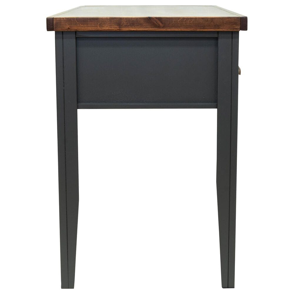 Legends Furniture Essex Writing Desk in Black and Whiskey, , large