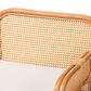 Baxton Studio Cambridge Rattan Arm Chair in Neutral, , large