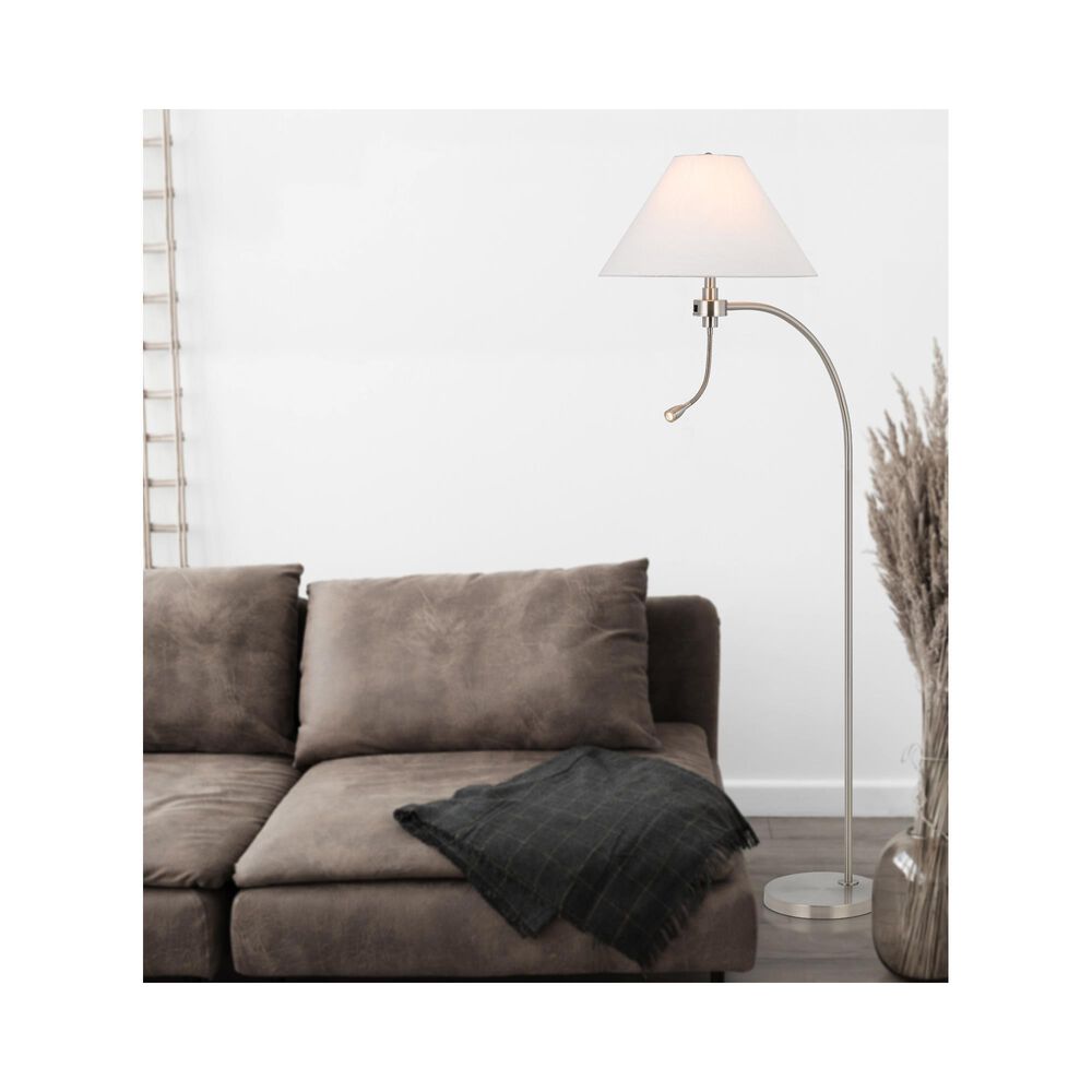 Cal Lighting Arc Lamp w/LED Reading Light S, , large