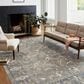Chris Loves Julia x Loloi Rosemarie 6"3" x 9" Sand and Lagoon Area Rug, , large