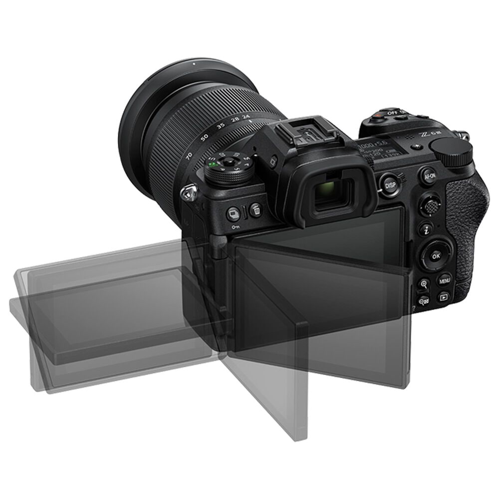 Nikon Digital Z6III FX-Format Mirrorless Camera with NIKKOR Z 24-70mm F/4 S Lens in Black, , large