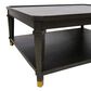 Slatehouse Carrington Cocktail Table in Dark Brown and Antique Gold, , large