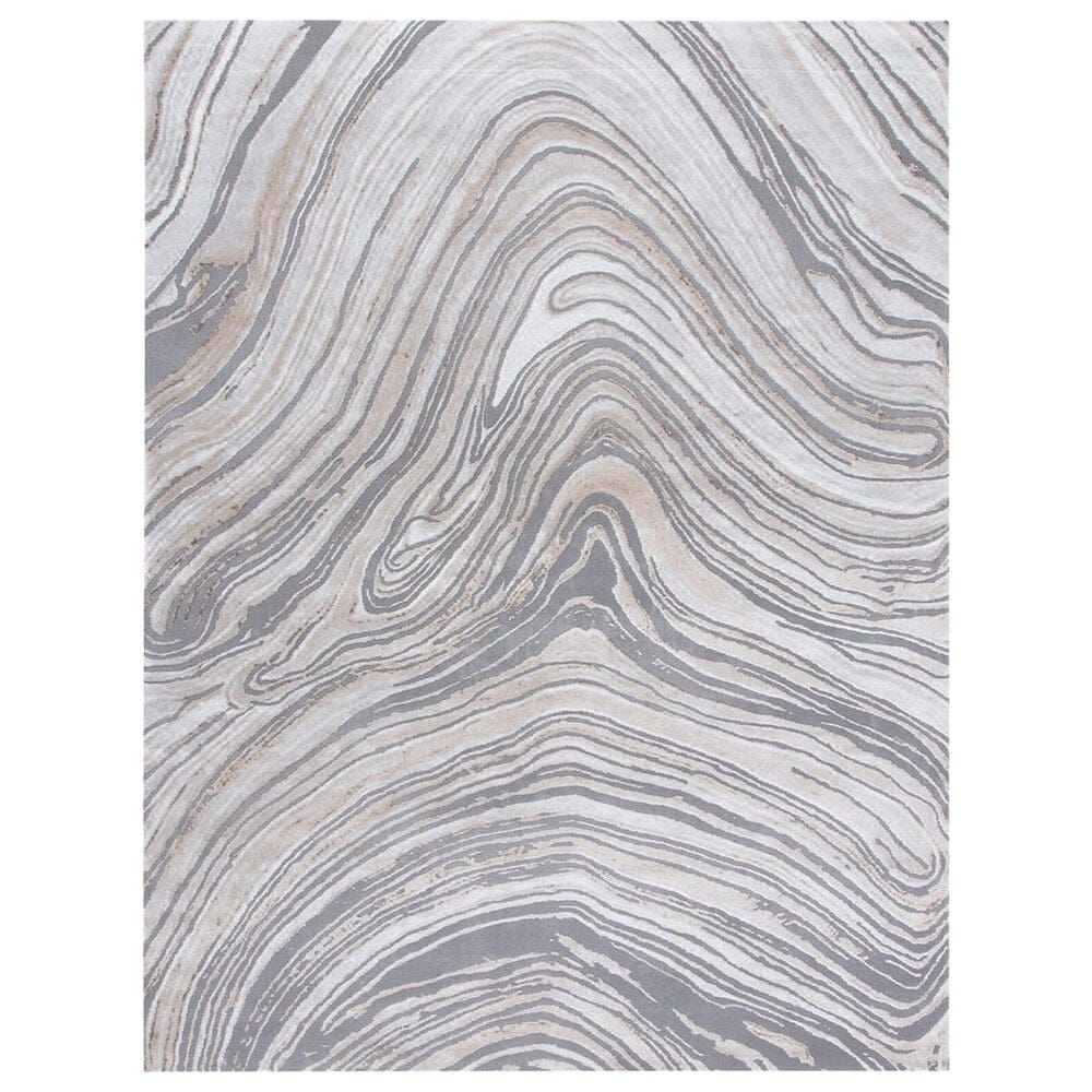 Safavieh Craft CFT846D 8" x 10" Gold and Grey Area Rug, , large