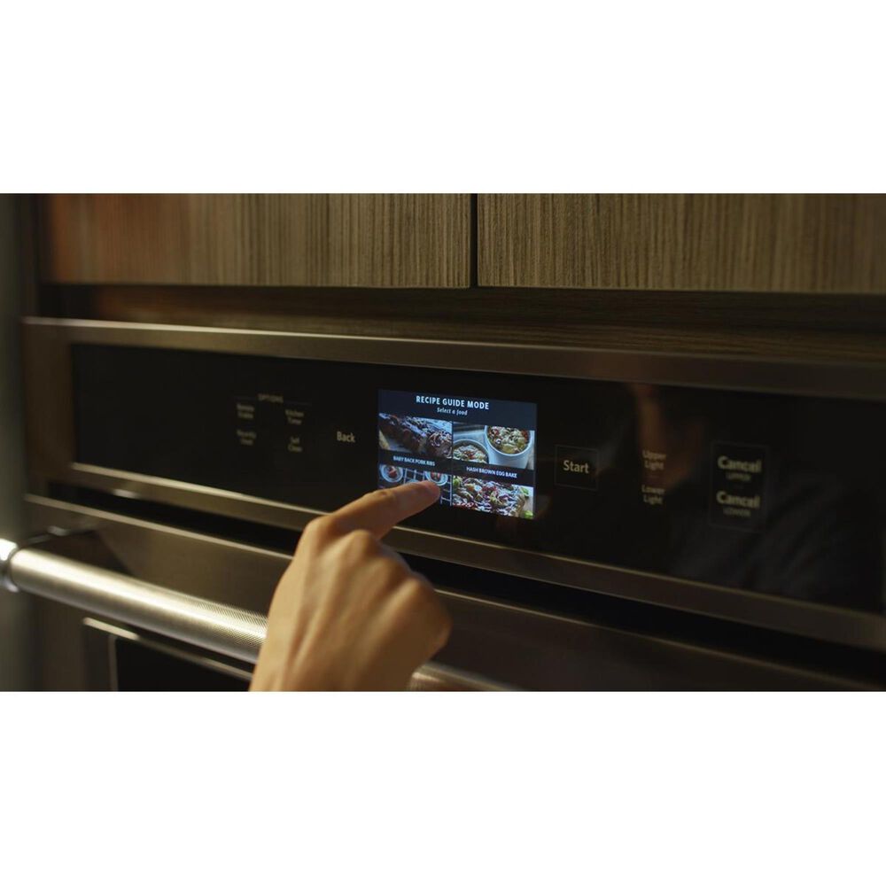 KitchenAid 30&quot; Double Wall Oven in Black Stainless Steel, , large