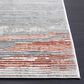 Safavieh Invista 8" x 10" Light Grey and Rust Area Rug, , large