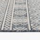 Central Oriental Melbourne Draya 5" x 7" Lagoon and Multicolor Area Rug, , large