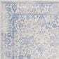Safavieh Adirondack ADR109L 6" Round Ivory and Light Blue Area Rug, , large
