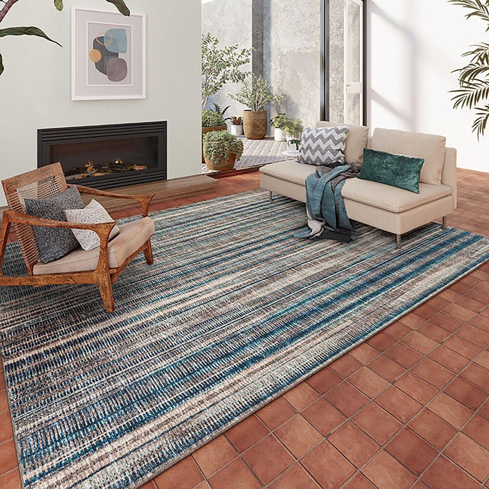 Dalyn Rug Company Amador 8&#39; x 10&#39; Mushroom Indoor/Outdoor Area Rug, , large