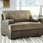 Ashley Alesbury Oversized Accent Chair in Chocolate, , large