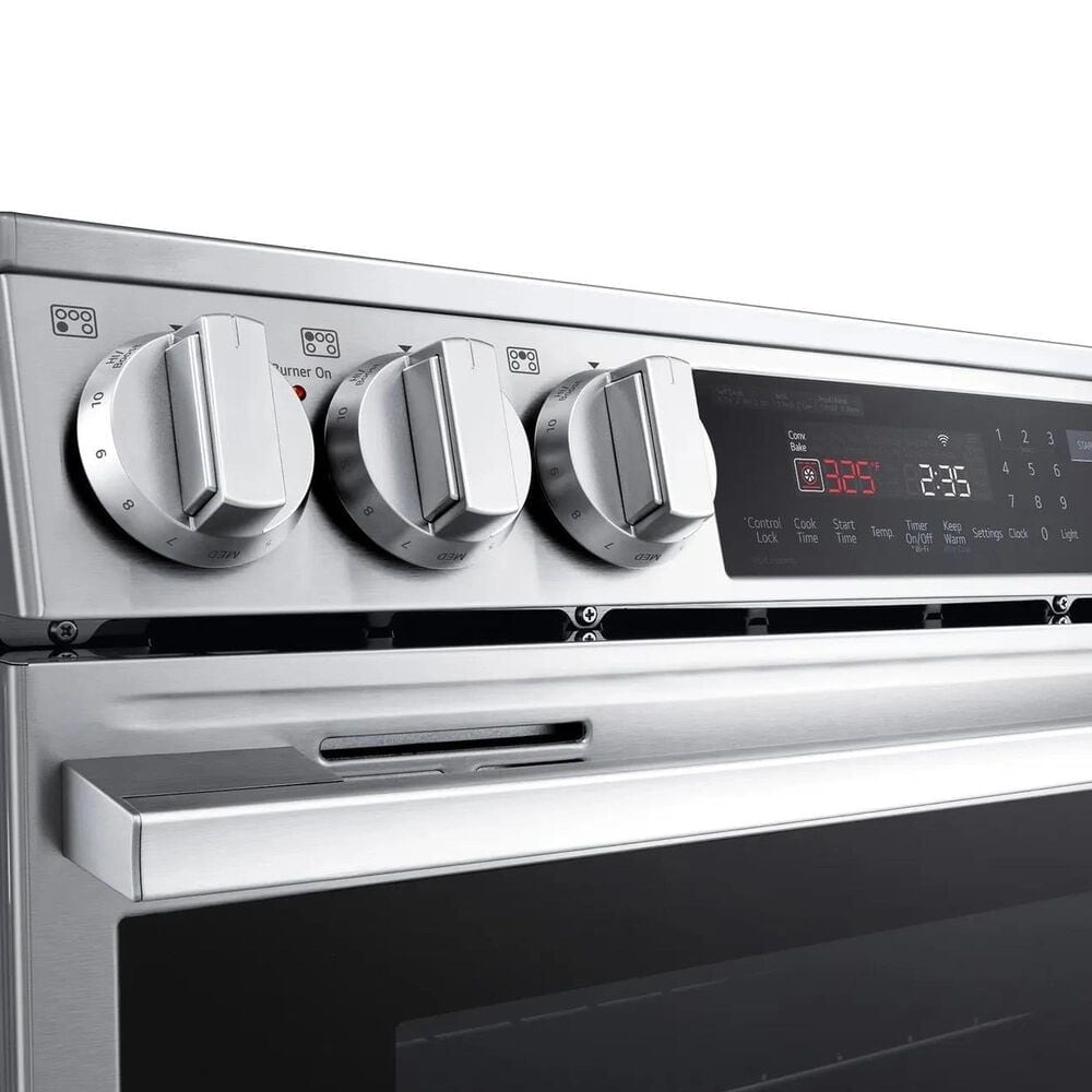LG 6.3 Cu. Ft. Smart Induction Slide-In Range with InstaView, ProBake Convection, Air Fry and Air Sous Vide in Stainless Steel, , large