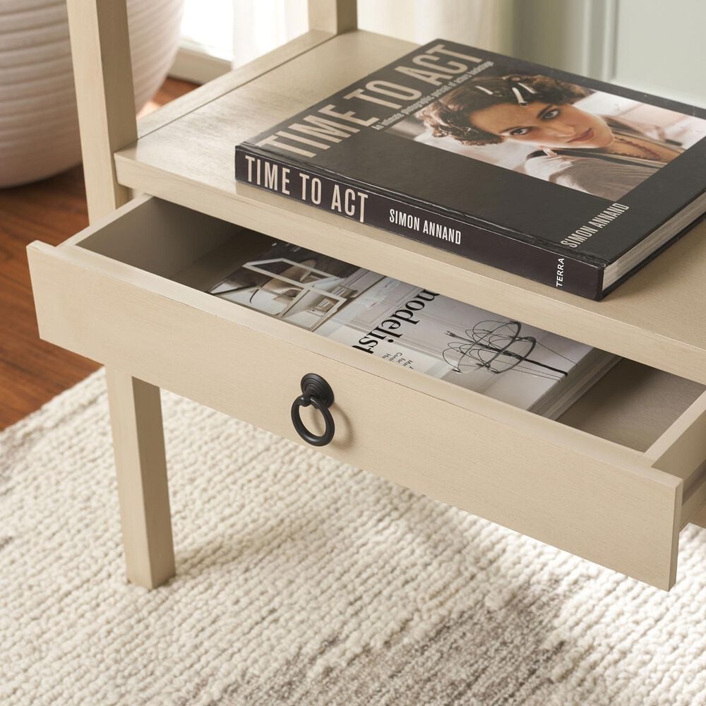 Safavieh Haven Low Drawer End Table in Natural, , large