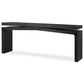 Four Hands Matthes Console Table in Aged Black Pine, , large