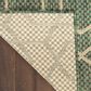 Nourison Horizon HOZ01 Green 10" x 14" Indoor/Outdoor Area Rug, , large