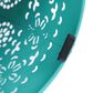 Hearth and Haven Outdoor Side Table with Built-In Solar Battery in Teal, , large