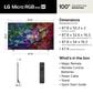 LG 100" Class 95B Series Micro RGB evo AI 4K LED Ultra HD - Smart TV with 5.1.3 Channel Soundbar System in Black, , large