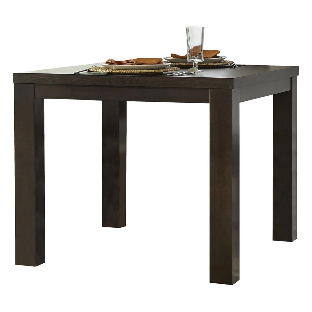 Tiddal Home Athena Square Dining Table in Dark Chocolate - Table Only, , large