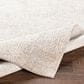 Surya Carmel 12" x 15" Gray, White, Taupe and Ivory Area Rug, , large