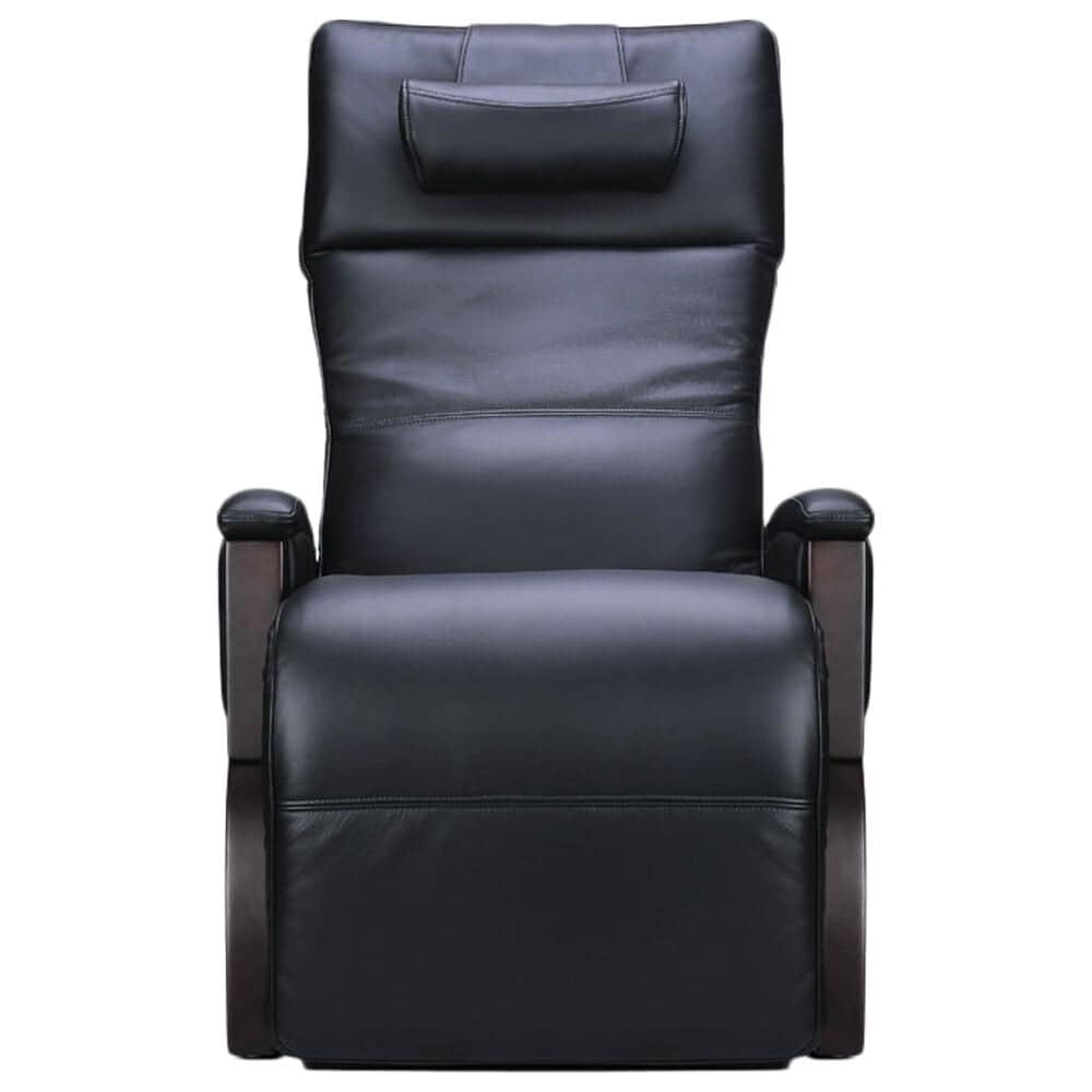 Svago Newton Leather Zero Gravity Massage Chair in Carbon, , large