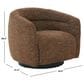 Safavieh Kellybryn Swivel Chair in Dark Brown, , large