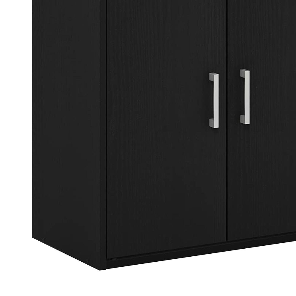 HOMLUX 4-Tier Open Shelf Display Bookcase in Black Oak, , large