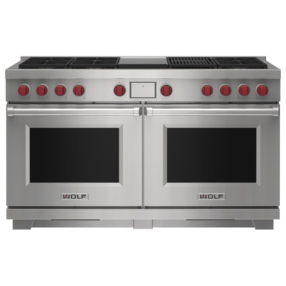 Wolf Appliances 3" Kickplate for 60" Dual Fuel Range in Stainless Steel, , large