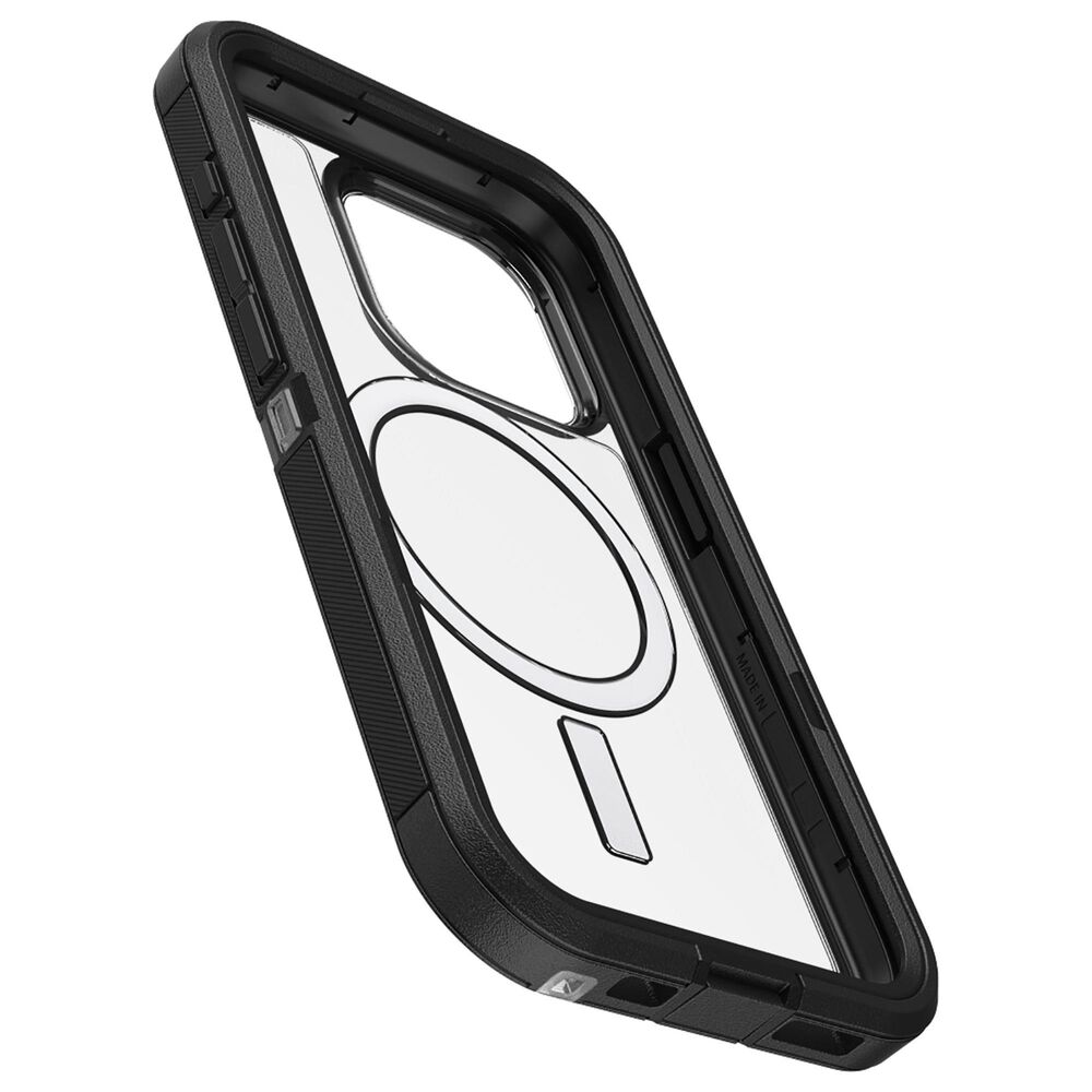 OtterBox Defender Pro XT Clear MagSafe Case for Apple iPhone 15/14/13 in Black, , large