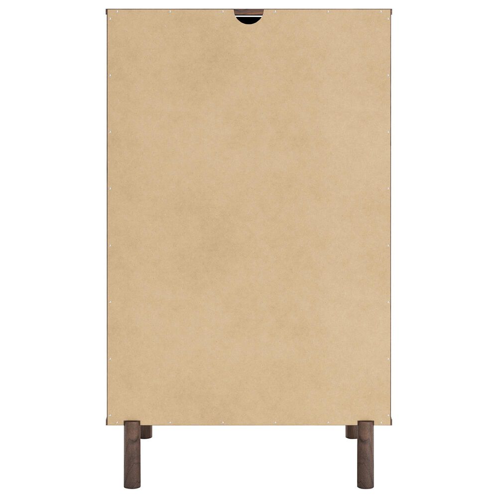 Ashley Calverson 5-Drawer Chest in Mocha, , large