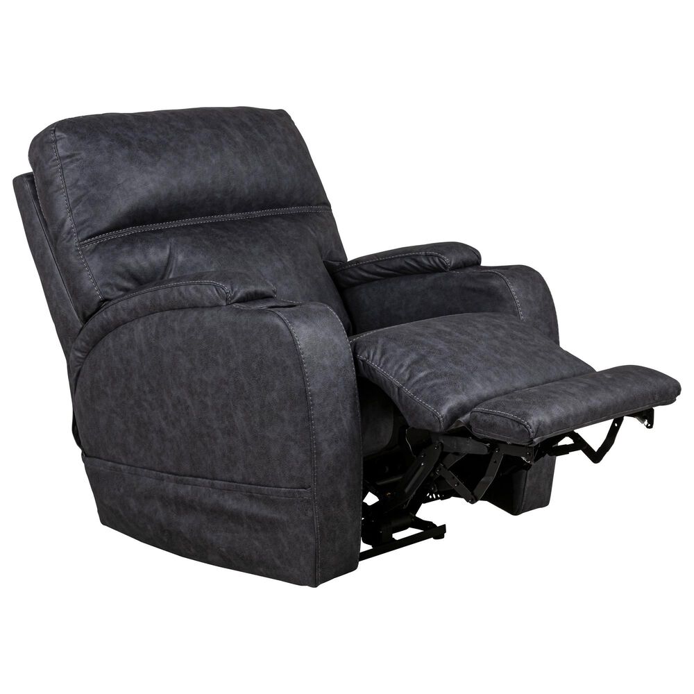 HomeStretch Jaguar Triple Power Recliner in Graphite, , large