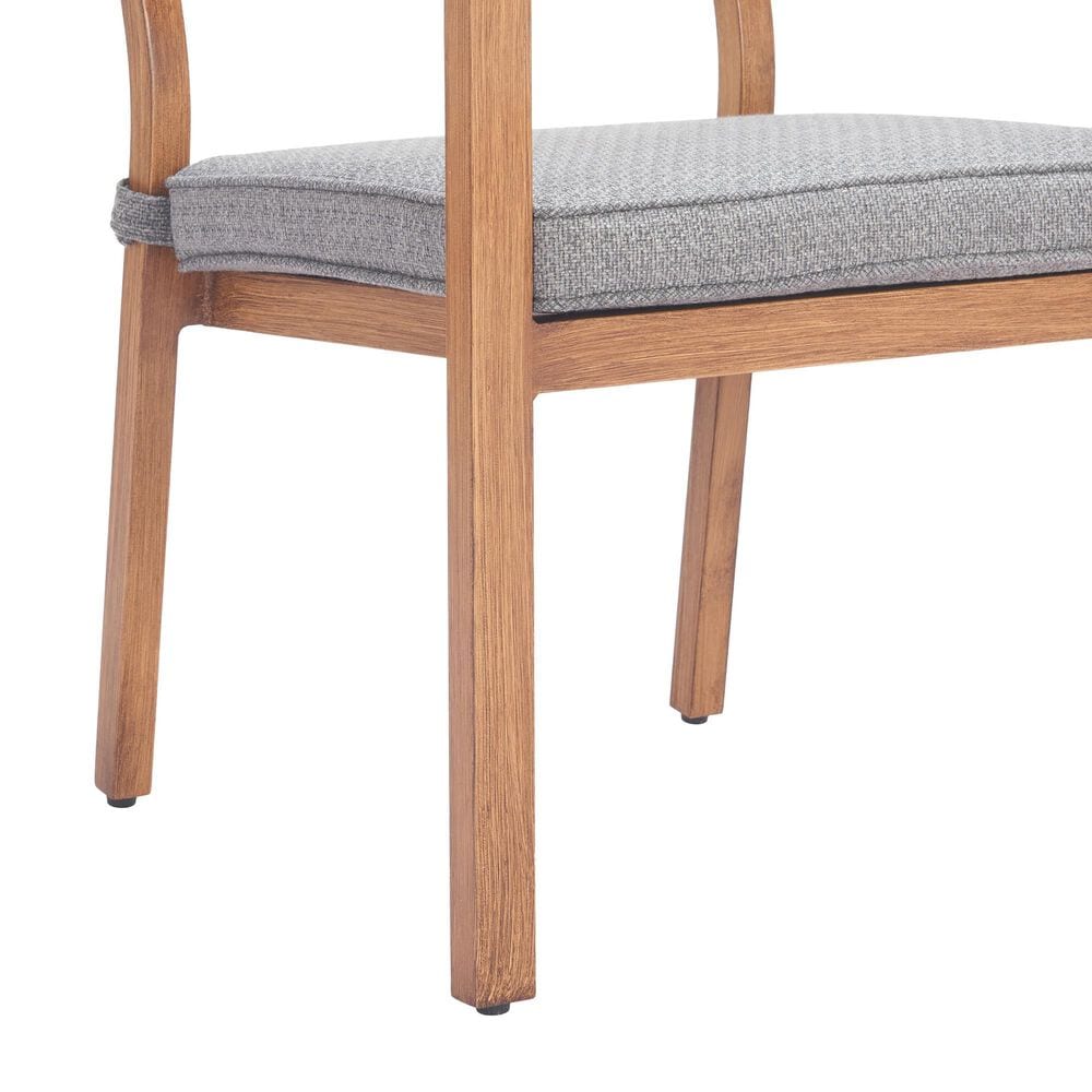Zuo Modern Rader Dining Chair in Gray &#40;Set of 2&#41;, , large
