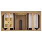 James Martin Vanities Lorelai 48" Single Vanity in Light Natural Oak with 3 CM Carrara White Marble Top, , large