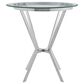 Blue River Naomi Bar Table in Brushed Stainless Steel, , large