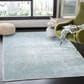 Safavieh Dream 4" x 6" Turquoise and Grey Area Rug, , large